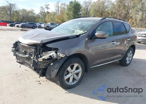 2009 Nissan Murano Sl z USA, uszkodzony, nr VIN JN8AZ18U89W014640